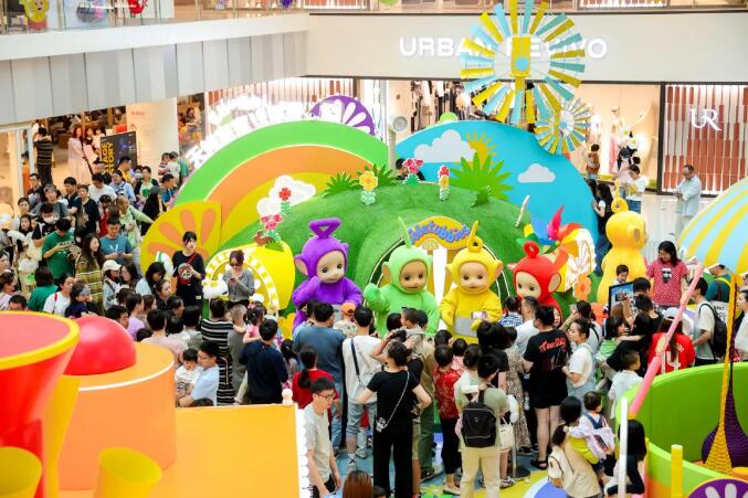 探索童年的色彩，天线宝宝卡通图片的温馨回忆