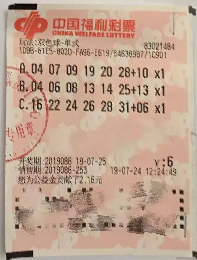 双色球中奖奖金全解析，一张表格看透中奖奥秘