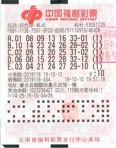 探寻幸运之光，2016059期双色球开奖结果揭秘