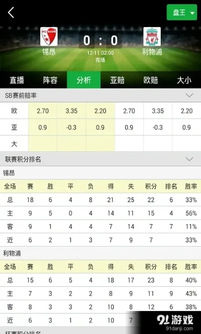 捷报足球，即时比分在手，精彩赛事不落空