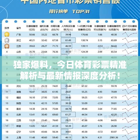 探索中国体彩网比分的奥秘，从数据中洞察体育彩票的魅力