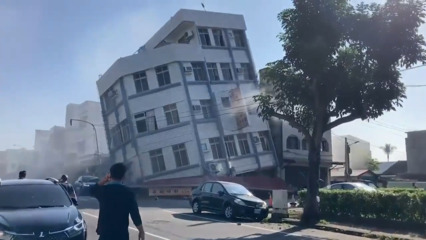 台湾刚刚发生地震，震感强烈，民众生活受影响