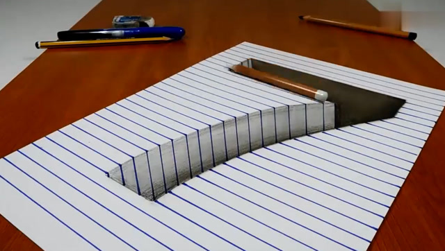 初学者的3D画立体画教程，打造令人惊悚的视觉艺术