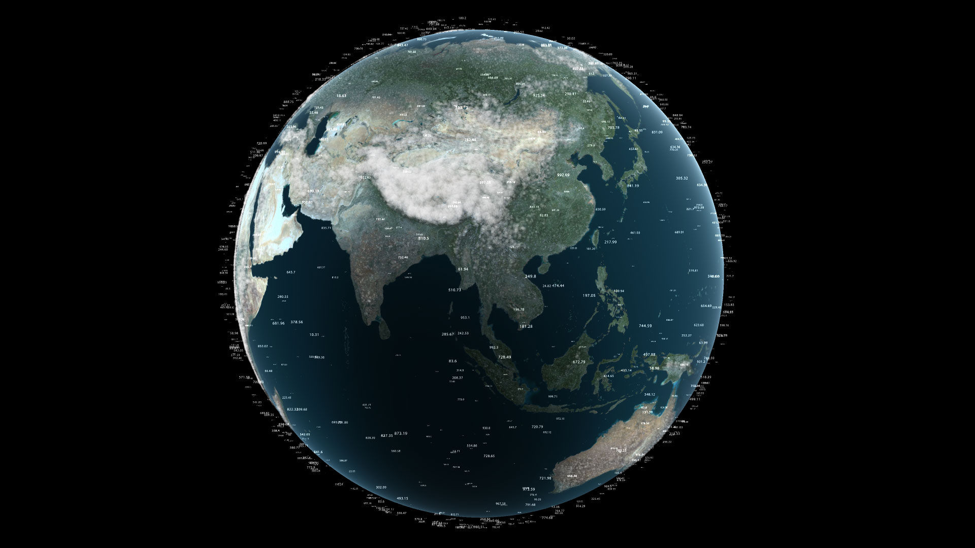 探索地球的奥秘，免费获取卫星地球3D立体图